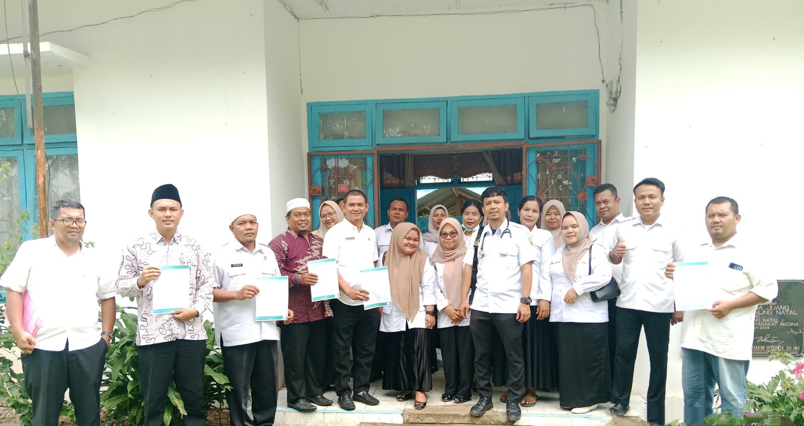 Kepala KUA Naga Juang Ikuti Pemeriksaan Kesehatan Gratis Bersama Camat Naga Juang