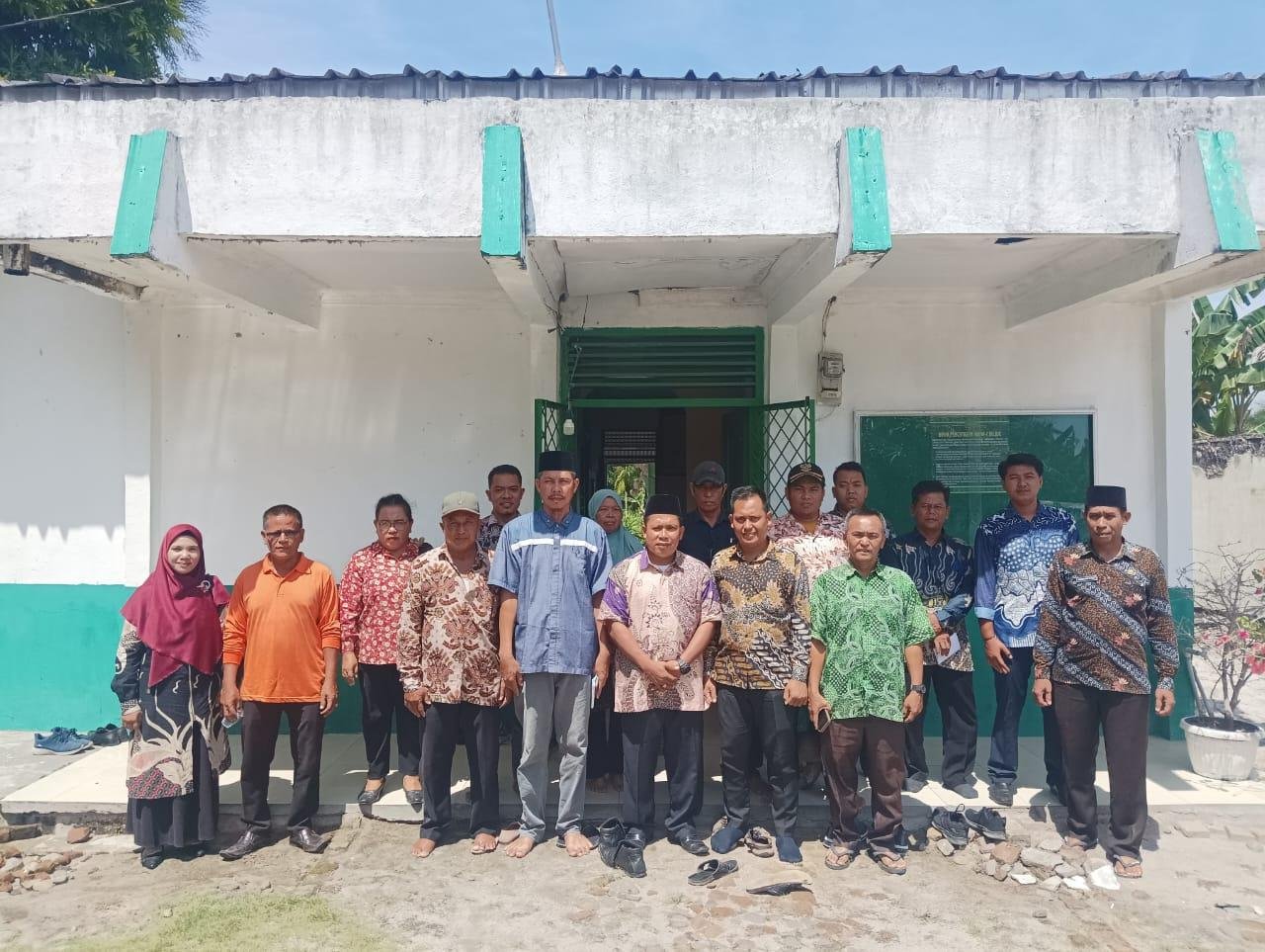 KUA Teluk Mengkudu Gelar Rapat Sosialisasi GAS Pencatatan Nikah dengan Pemerintah Desa 