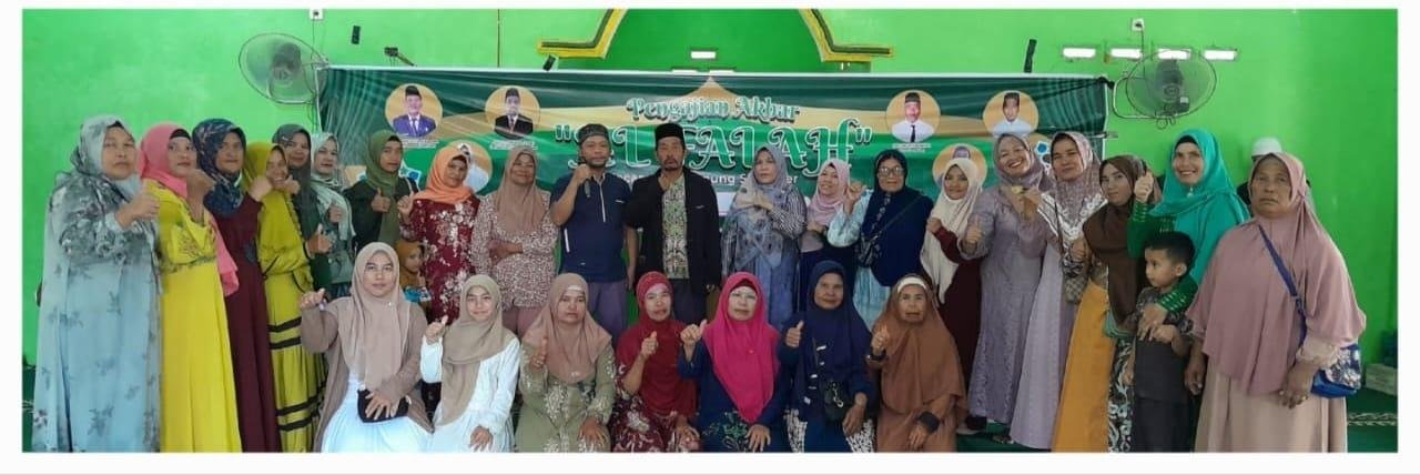 KUA Gunung Sitember Gelar Pengajian Akbar Alfalah di Masjid Al-Hasanah Desa Kendit Liang