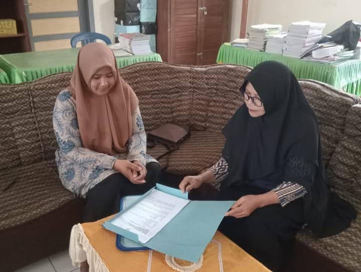 Sinergi Pendidikan dan Keagamaan, KUA Sindang Kelingi Gandeng SMPN 16 Rejang Lebong dalam Program BRUS