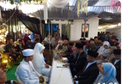 Pimpin Akad Nikah, Kepala KUA Sindang Kelingi Teguhkan Nilai SAMAWA
