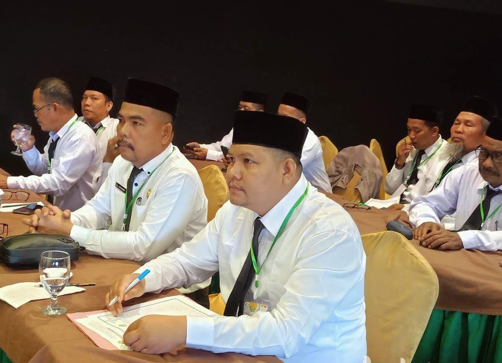 Penghulu Kecamatan Sawo Mengikuti Bimtek Peningkatan Kompetensi Kepenghuluan di Medan