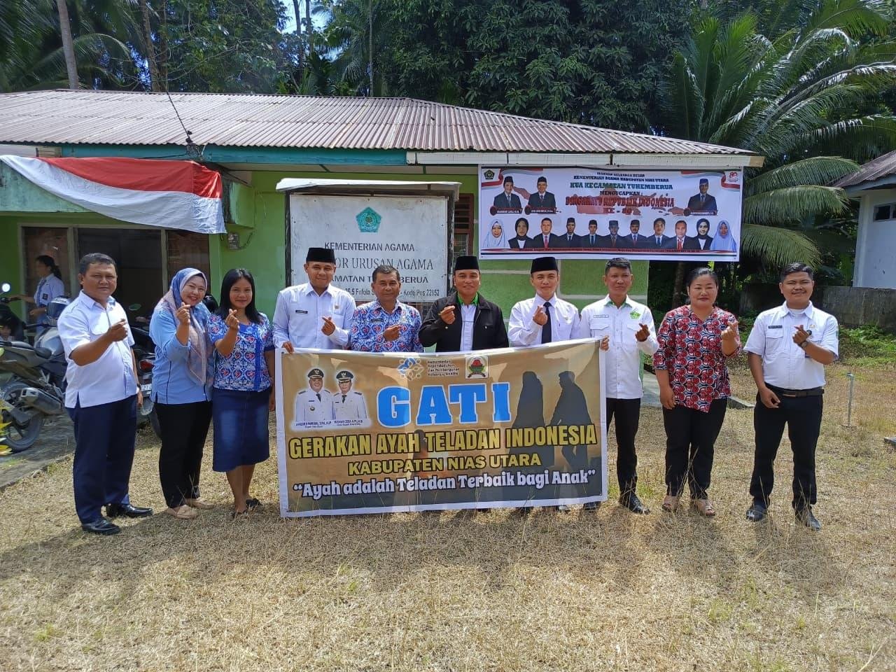 KUA Tuhemberua Dukung Penuh Sosialisasi Program GATI: Perkuat Peran Ayah dalam Keluarga