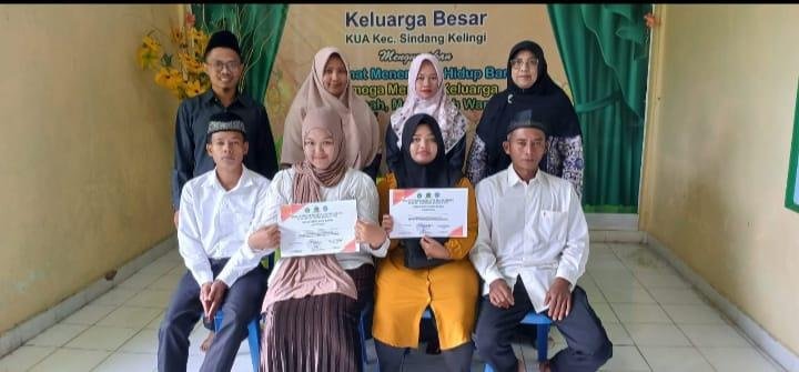 KUA Sindang Kelingi Gelar Bimbingan Perkawinan: Bekali Catin Menuju Keluarga Samara
