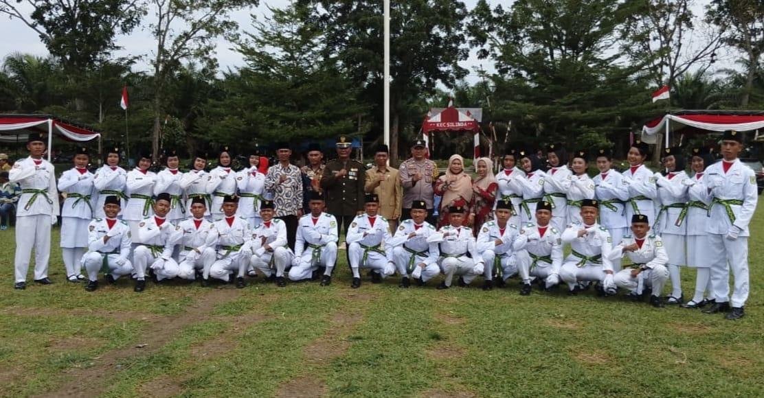 Kolaborasi Penghulu dan Penyuluh KUA Silinda, Sukseskan Pengukuhan Paskibra HUT ke-80 RI Kecamatan Silinda