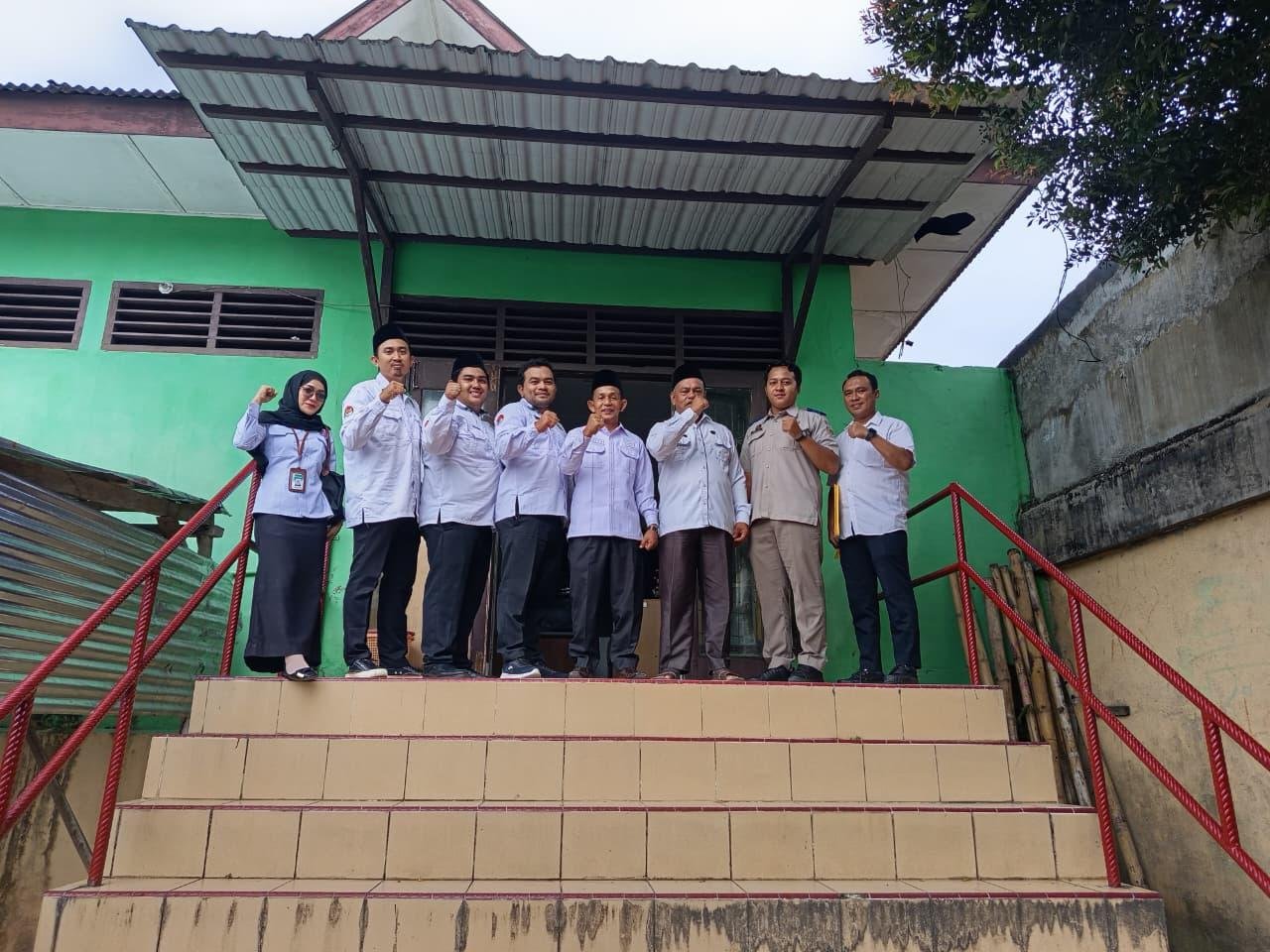 Ka. KUA Siantar Selatan Terima Monitoring Sertifikasi Tanah Wakaf