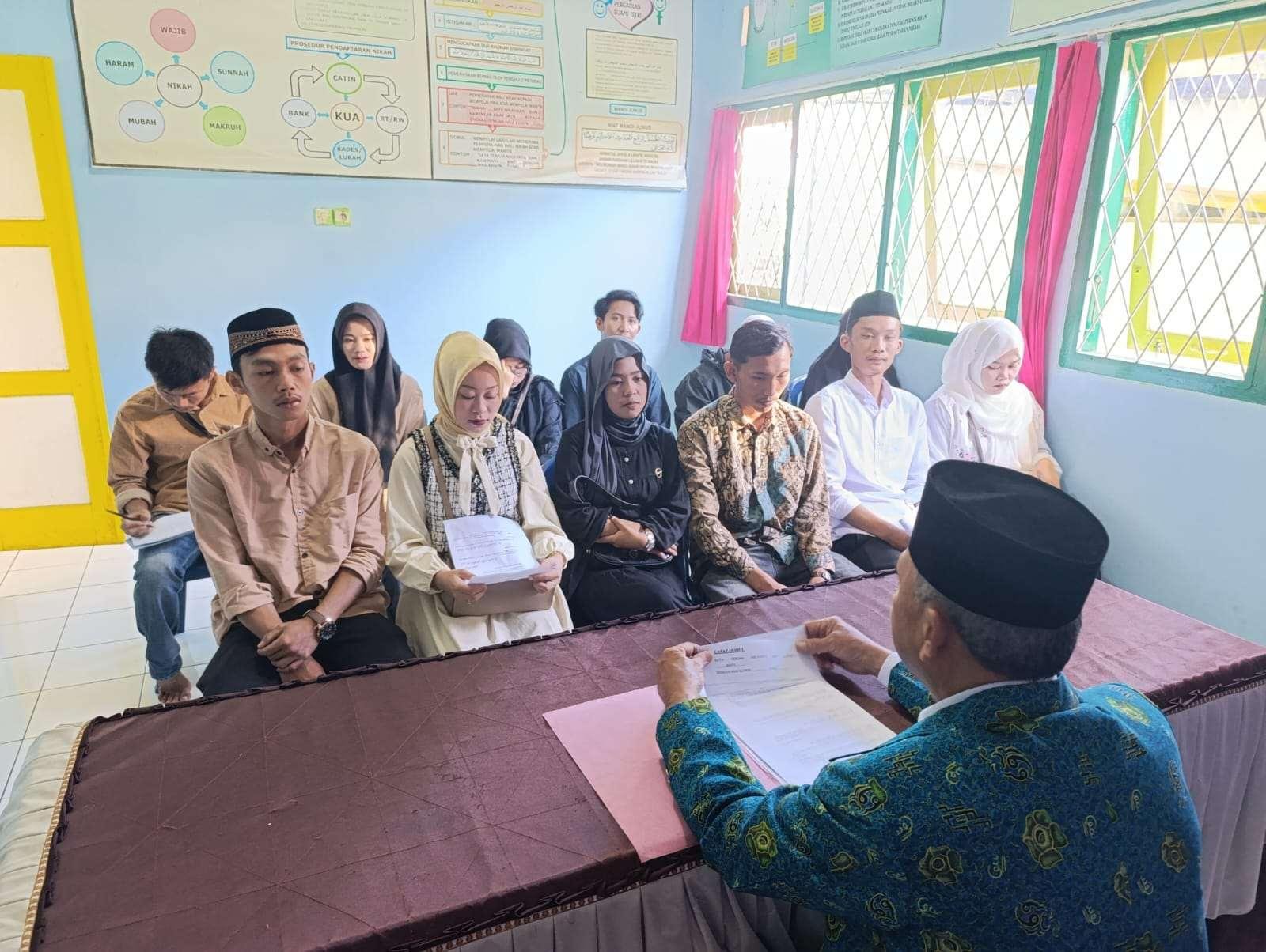 Wujudkan Keluarga Sakinah, KUA Curup Selatan Gelar Bimbingan Perkawinan