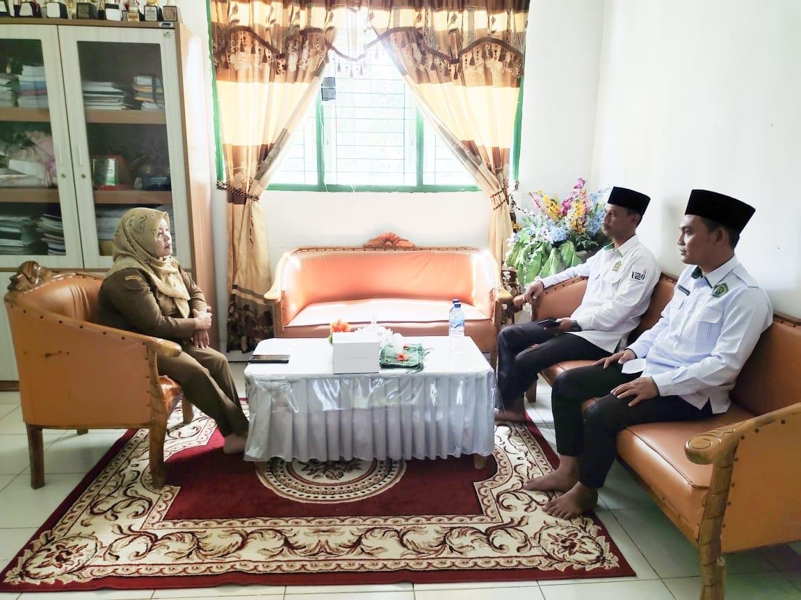 KUA Silinda Lakukan Audiensi GAS Nikah di SMA Negeri 1 Silinda