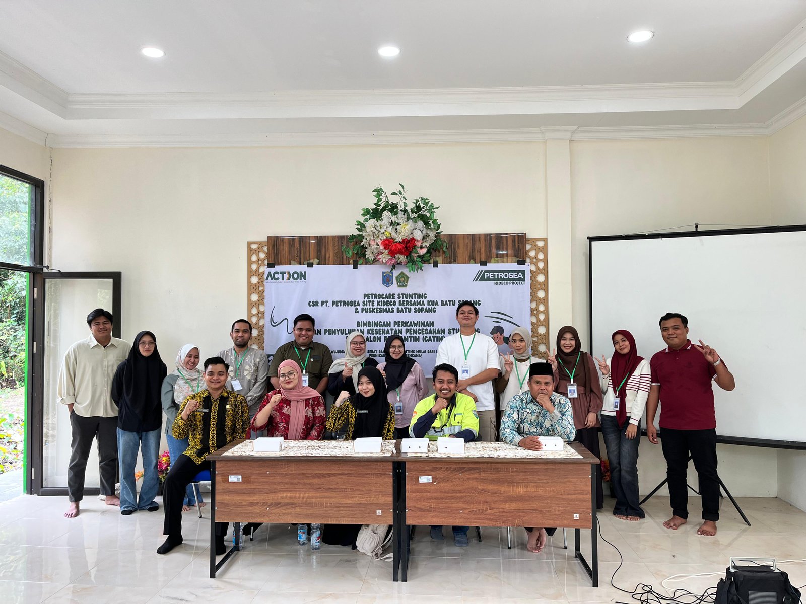 Catin Cerdas, Bebas Stunting: KUA Batu Sopang Hadirkan Bimbingan Perkawinan Holistik