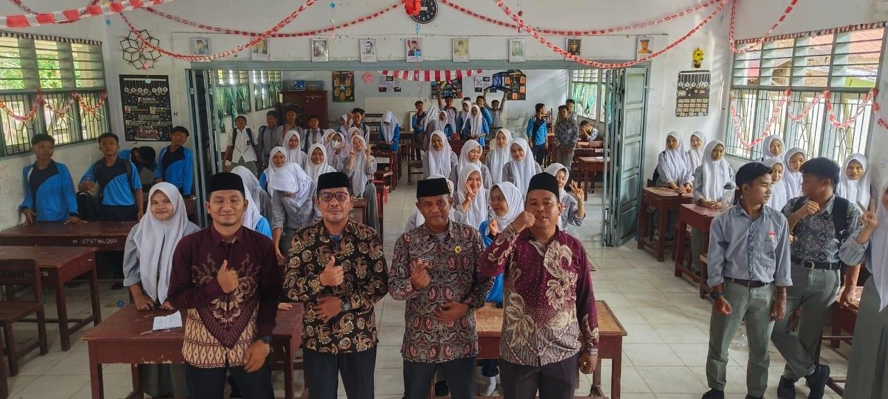 KUA Bandar Khalifah Gelar Sosialisasi GAS Nikah dan BRUS untuk Remaja Usia Sekolah