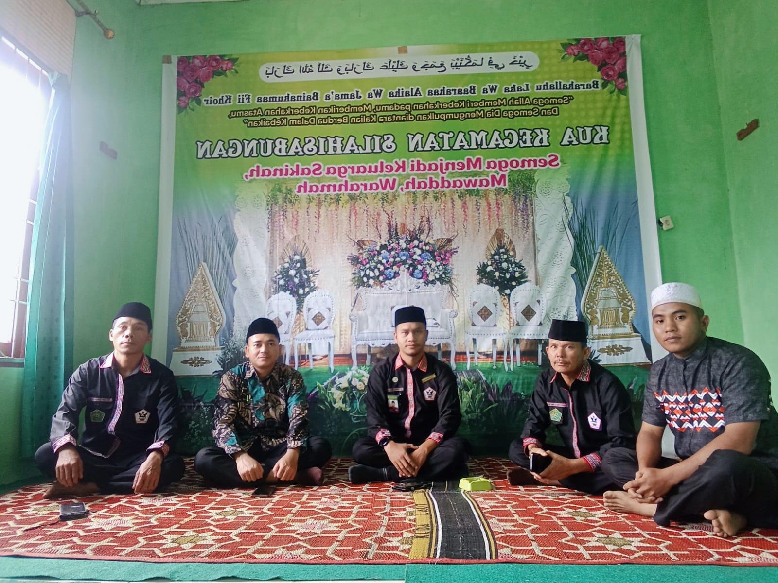 Ka KUA Silahisabungan Pimpin Rapat Koordinasi, Sampaikan Visi Strategis Pembinaan Umat