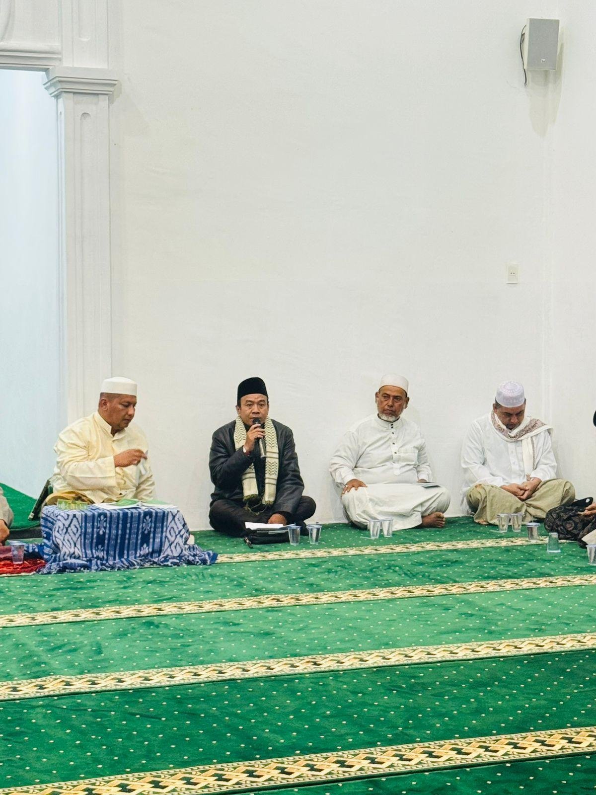 Kepala KUA Berastagi Hadiri Zikir dan Santunan Sambut Maulid Nabi di Ponpes Rubath Ba'alawi