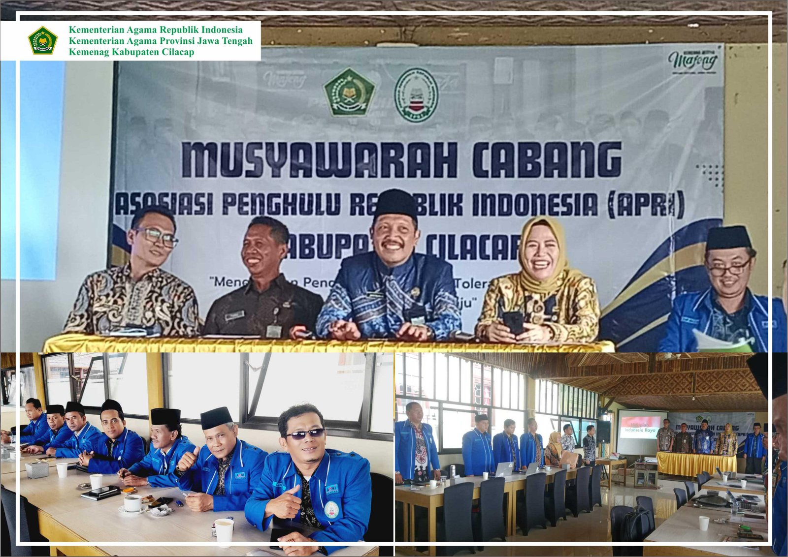 Asosiasi Penghulu Republik Indonesia (APRI) Cabang Cilacap Sukses Gelar Musyawarah Cabang libatkan Dinas Kependudukan dan Catatan Sipil (Disdukcapil) Kabupaten Cilacap