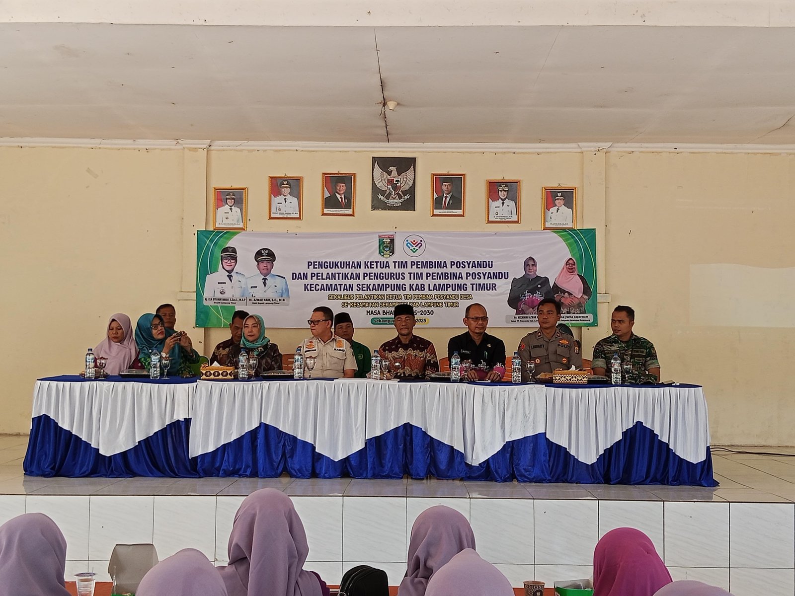KUA Sekampung Dukung Sinergi Posyandu Lintas Sektor