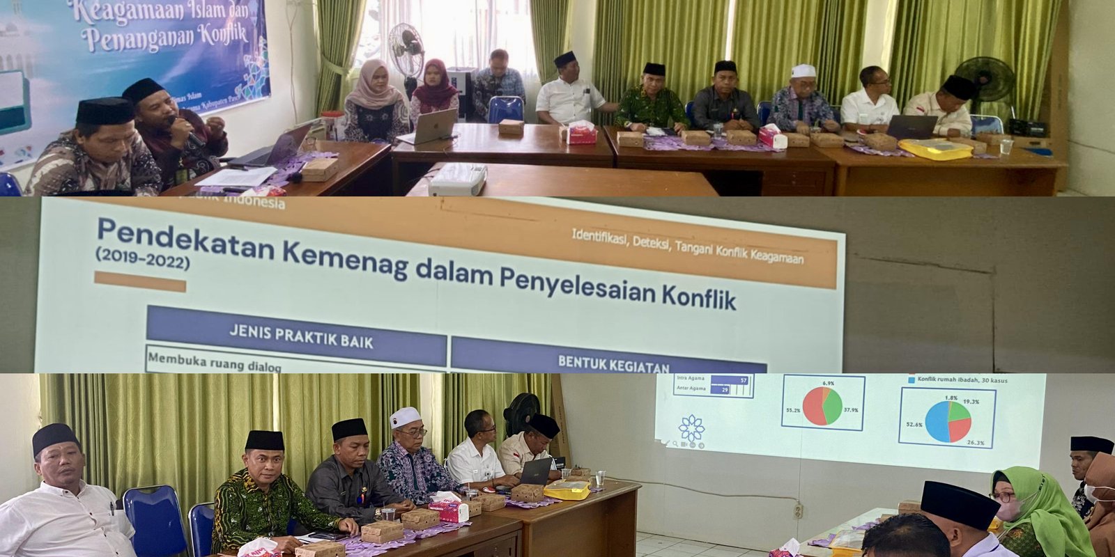 Hadiri FGD, Ketua APRI Cabang Kab. Paser dan Kepala KUA Tanah Grogot Perkuat Penanganan Konflik Keagamaan