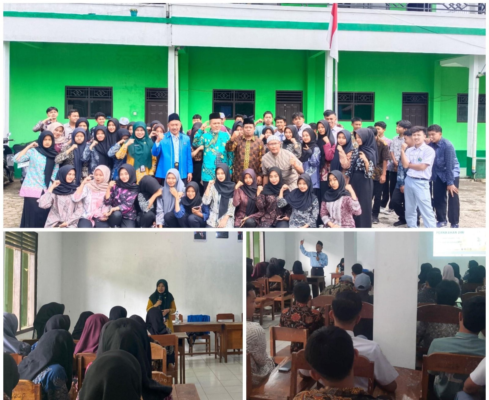 KUA Karangkobar BRUS di Madrasah : Bangun Jembatan Harapan, Gapai Masa Depan Cemerlang