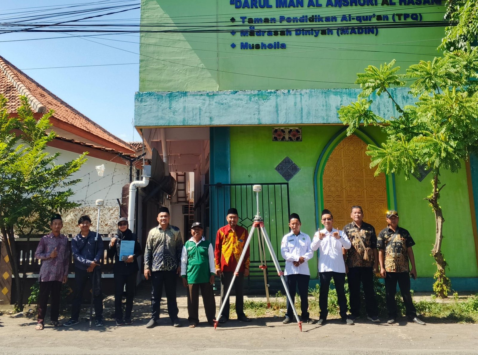 Pengukuran Tanah Wakaf di Lima Desa Kecamatan Pajarakan Berjalan Lancar dan Kooperatif