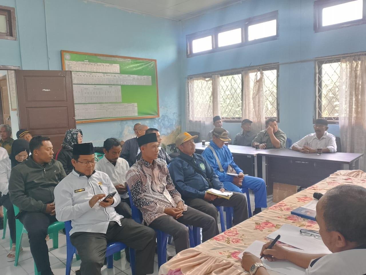 KUA Sindang Dataran menghadiri Muper Kegiatan HUT KEM RI ke-80 di Kantor Camat Sindang Dataran